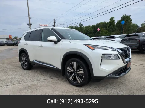 White 2023 Nissan Rogue SL for sale in Vidalia, GA