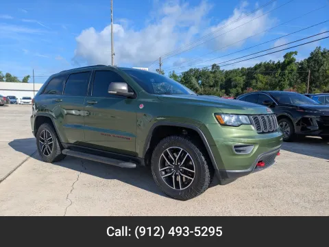 Green 2021 Jeep Grand Cherokee Trailhawk for sale in Vidalia, GA