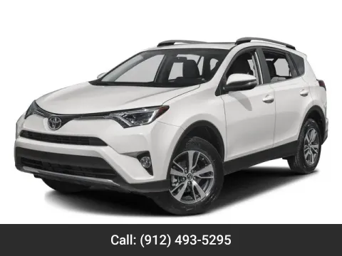Red 2017 Toyota RAV4 XLE for sale in Vidalia, GA
