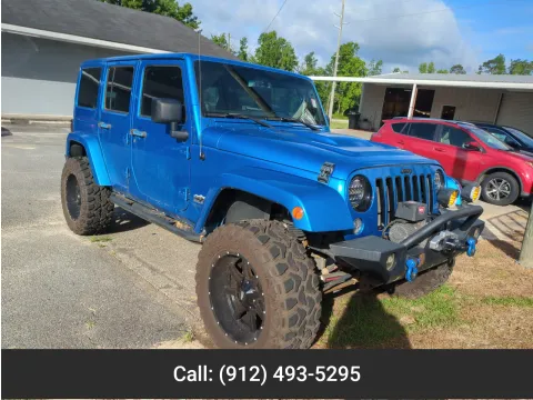Blue 2014 Jeep Wrangler Unlimited Polar Edition for sale in Vidalia, GA