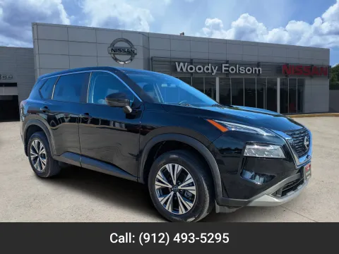 Black 2023 Nissan Rogue SV for sale in Vidalia, GA