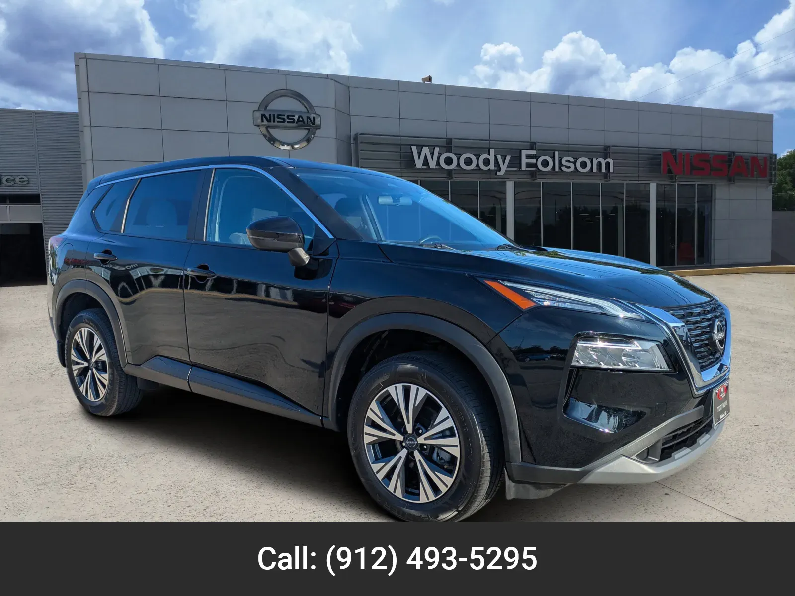 Black 2023 Nissan Rogue SV for sale in Vidalia, GA