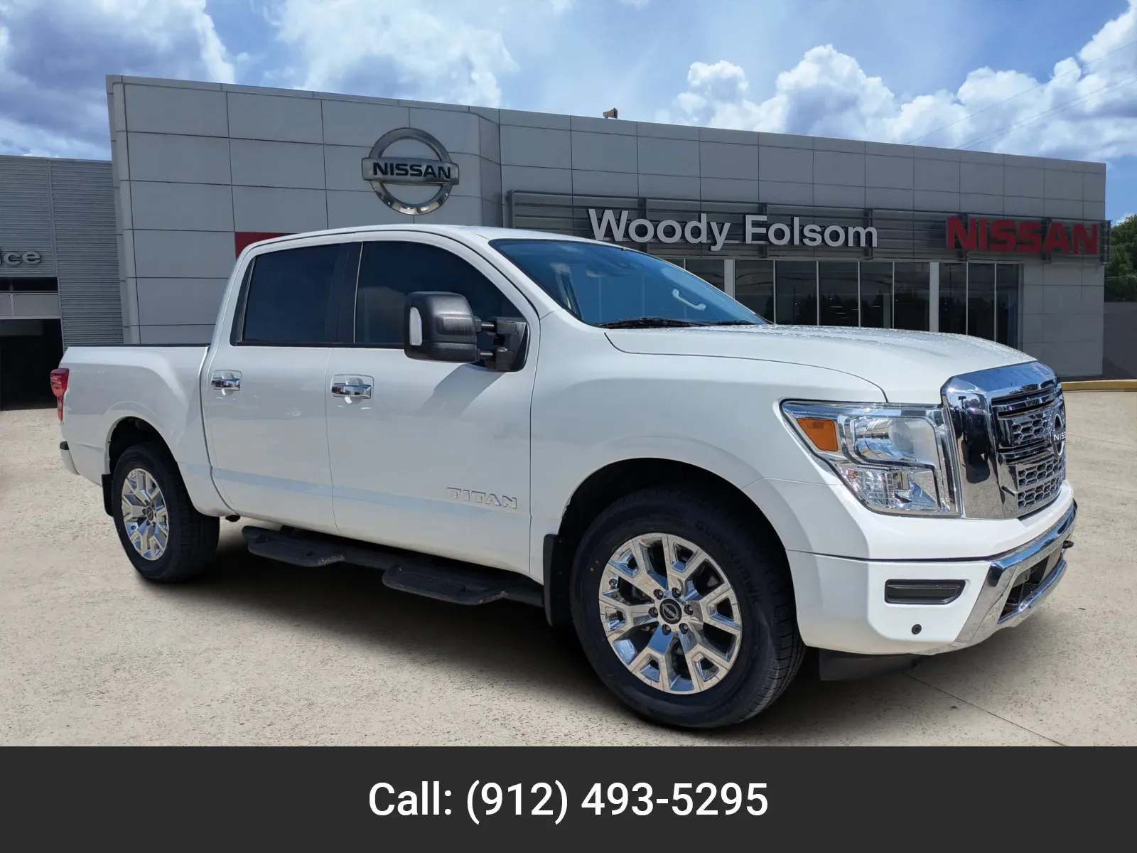 White 2024 Nissan Titan SV for sale in Vidalia, GA
