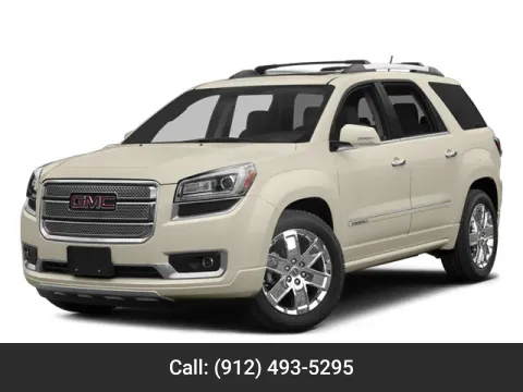 White 2014 GMC Acadia Denali for sale in Vidalia, GA