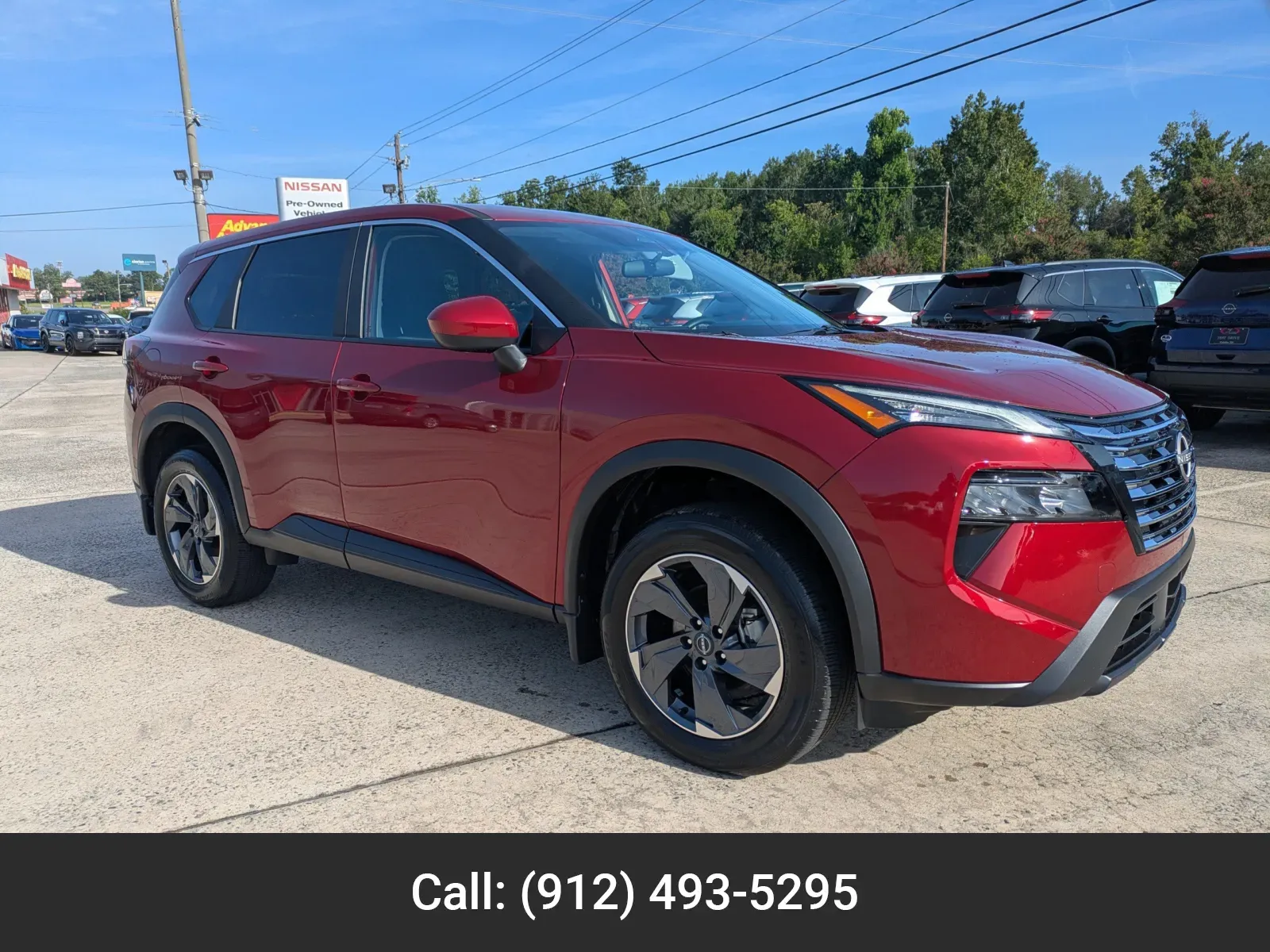 Red 2026 Nissan Rogue SV for sale in Vidalia, GA