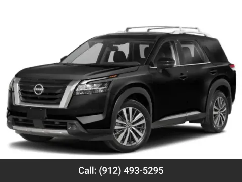Black 2024 Nissan Pathfinder Platinum for sale in Vidalia, GA