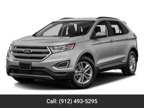 White 2017 Ford Edge Titanium for sale in Vidalia, GA