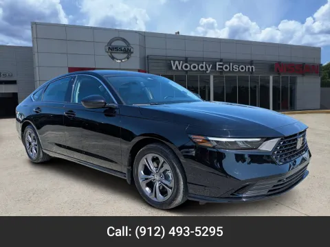 Black 2025 Honda Accord Hybrid EX-L for sale in Vidalia, GA