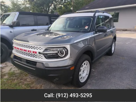 Gray 2025 Ford Bronco Sport Heritage for sale in Vidalia, GA