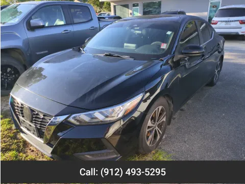 Black 2022 Nissan Sentra SV for sale in Vidalia, GA