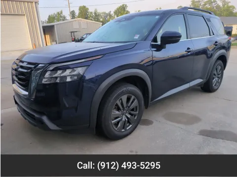 Blue 2024 Nissan Pathfinder SV for sale in Vidalia, GA
