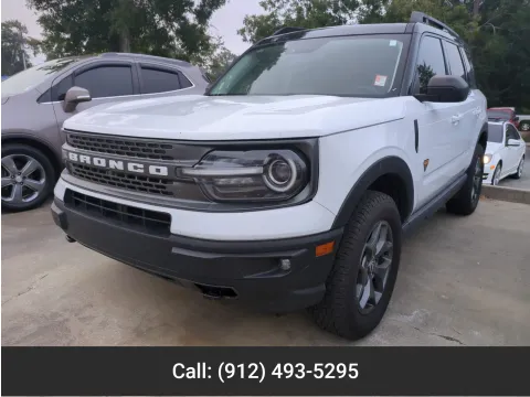 White 2022 Ford Bronco Sport Badlands for sale in Vidalia, GA