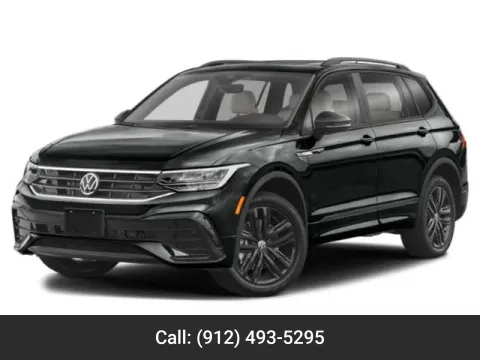 Silver 2022 Volkswagen Tiguan SE R-Line Black for sale in Vidalia, GA