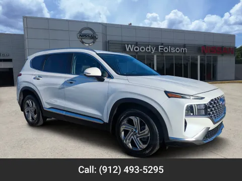 White 2021 Hyundai Santa Fe SEL for sale in Vidalia, GA