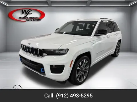 White 2022 Jeep Grand Cherokee 4xe Overland for sale in Baxley, GA