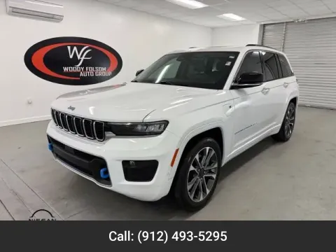 White 2022 Jeep Grand Cherokee 4xe Overland for sale in Baxley, GA