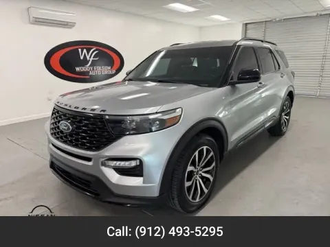 Silver 2023 Ford Explorer ST-Line for sale in Baxley, GA