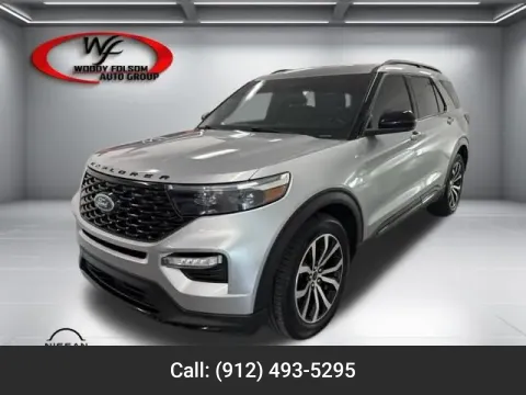 Silver 2023 Ford Explorer ST-Line for sale in Baxley, GA