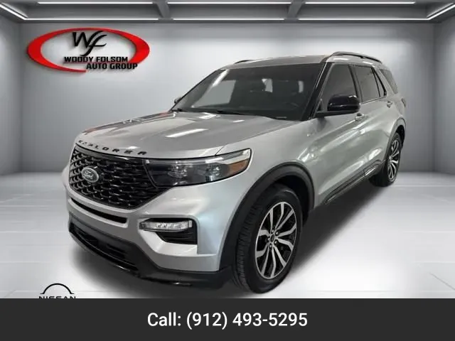 Silver 2023 Ford Explorer ST-Line for sale in Baxley, GA