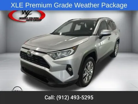 Silver 2021 Toyota RAV4 XLE Premium for sale in Baxley, GA
