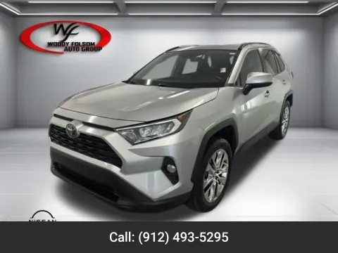 Silver 2021 Toyota RAV4 XLE Premium for sale in Baxley, GA