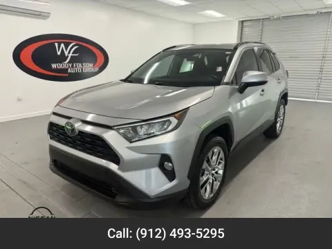 Silver 2021 Toyota RAV4 XLE Premium for sale in Baxley, GA