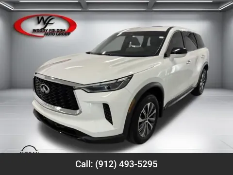 White 2023 INFINITI QX60 PURE for sale in Baxley, GA