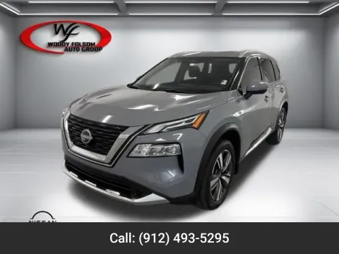 Gray 2023 Nissan Rogue Platinum for sale in Baxley, GA