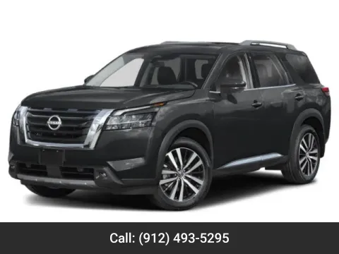 White 2024 Nissan Pathfinder Platinum for sale in Baxley, GA