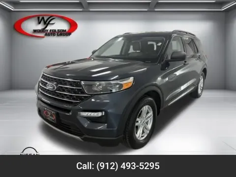 Blue 2022 Ford Explorer XLT for sale in Baxley, GA
