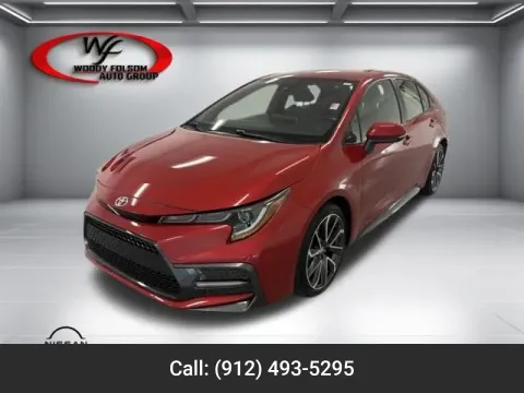 Red 2021 Toyota Corolla SE for sale in Baxley, GA