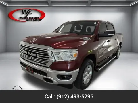 Red 2021 Ram 1500 Big Horn for sale in Baxley, GA