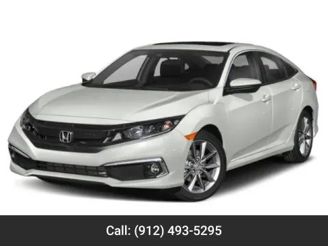 Gray 2021 Honda Civic Sedan EX for sale in Baxley, GA