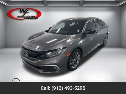 Gray 2021 Honda Civic Sedan EX for sale in Baxley, GA