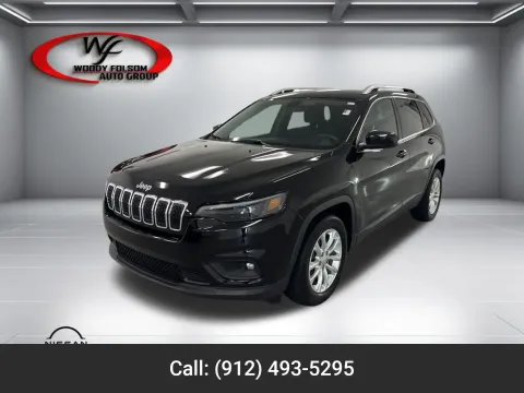 Black 2019 Jeep Cherokee Latitude for sale in Baxley, GA