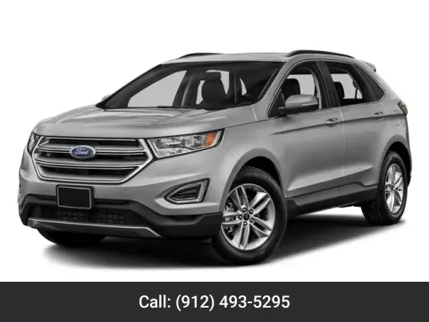 Silver 2018 Ford Edge Titanium for sale in Baxley, GA