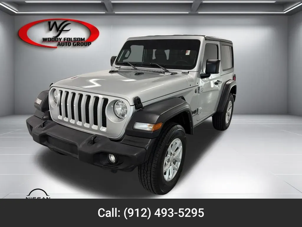Silver 2023 Jeep Wrangler Sport S for sale in Baxley, GA