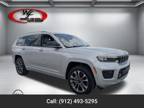 Silver 2021 Jeep Grand Cherokee L Overland for sale in Baxley, GA