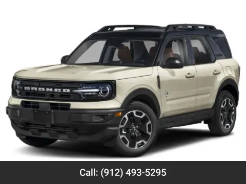 Black 2024 Ford Bronco Sport Outer Banks for sale in Baxley, GA