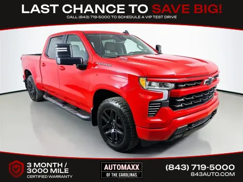 Red 2023 Chevrolet Silverado 1500 RST for sale in Summerville, SC