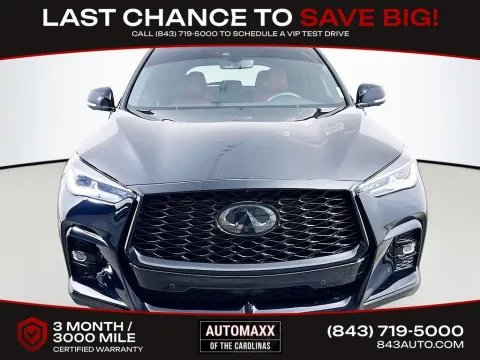 Photos of 2025 INFINITI QX50 SPORT for sale in Summerville, SC at Automaxx of the Carolinas