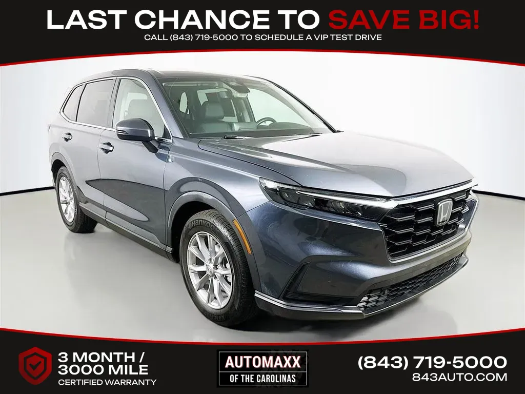 Gray 2025 Honda CR-V EX-L for sale in Summerville, SC
