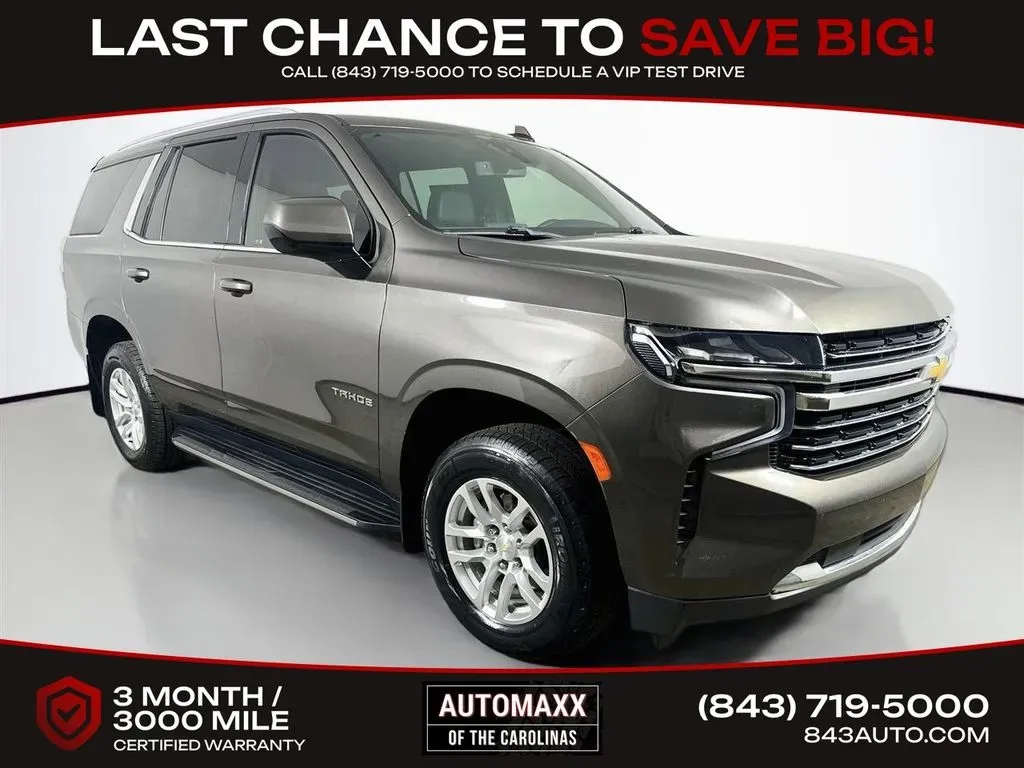 2021 Chevrolet Tahoe LT for sale in Summerville, SC
