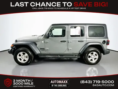 More photos of 2021 Jeep Wrangler Unlimited Sport S at Automaxx of the Carolinas, SC