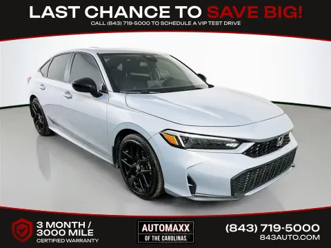 Gray 2025 Honda Civic Hybrid Sport for sale in Summerville, SC
