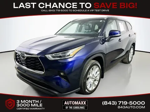 Another view of 2023 Toyota Highlander Limited for sale in Summerville, SC at Automaxx of the Carolinas