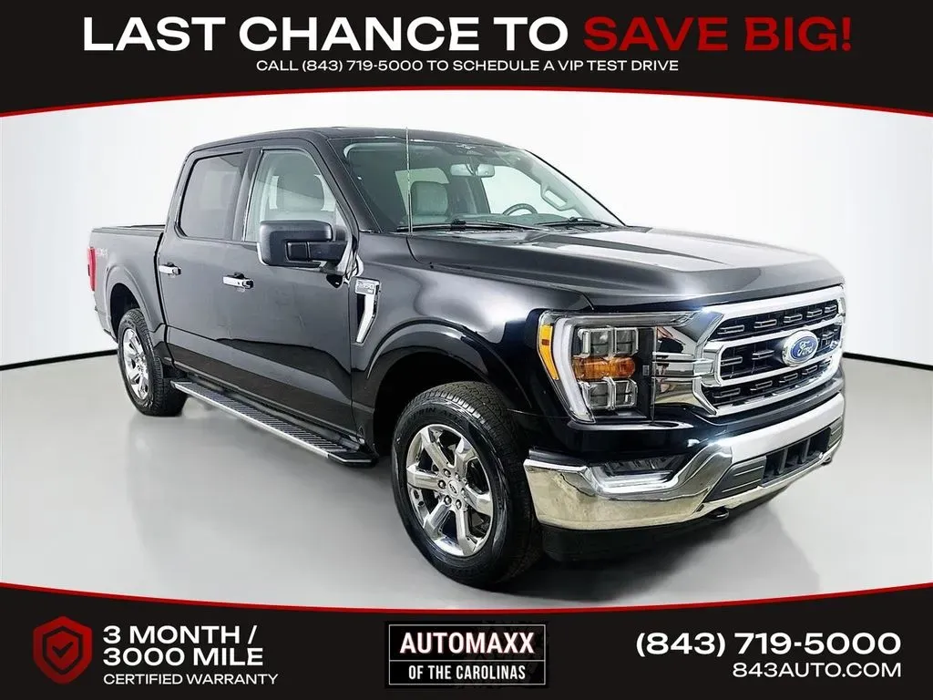 Black 2023 Ford F-150 XLT for sale in Summerville, SC