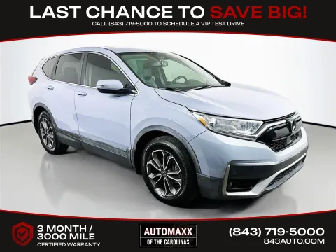 Gray 2020 Honda CR-V EX-L for sale in Summerville, SC