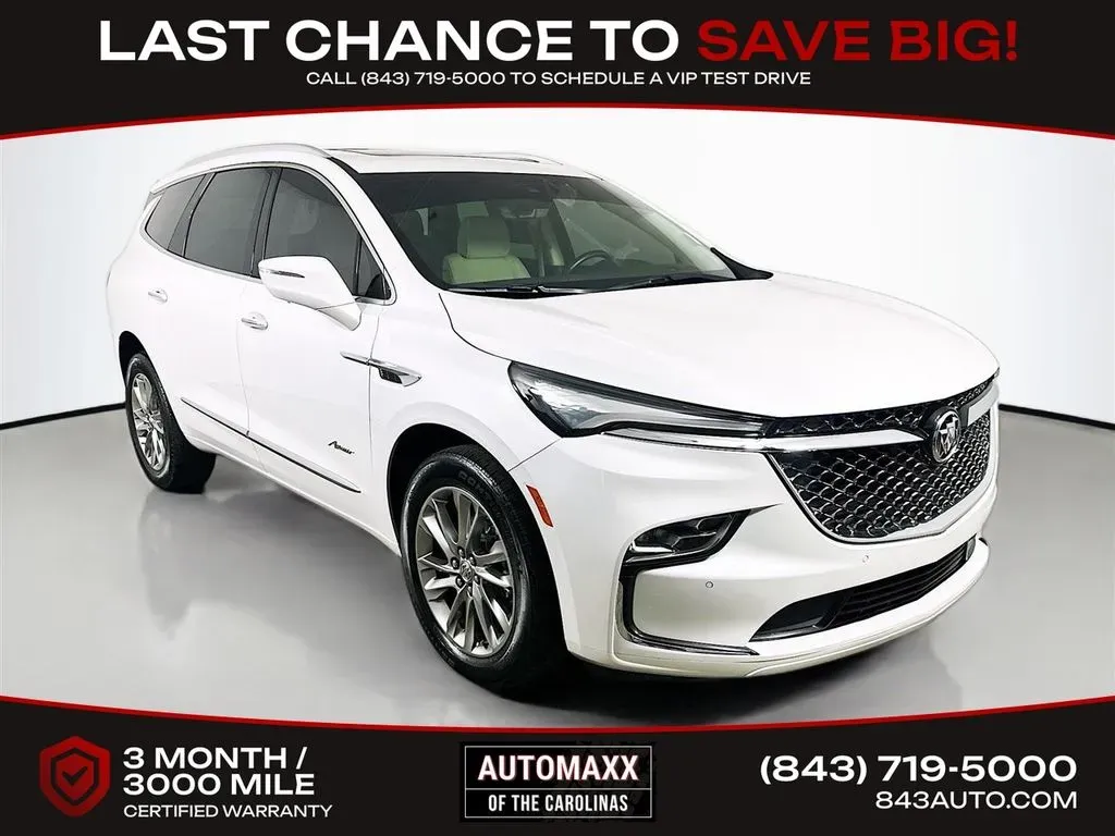 White 2023 Buick Enclave Avenir for sale in Summerville, SC