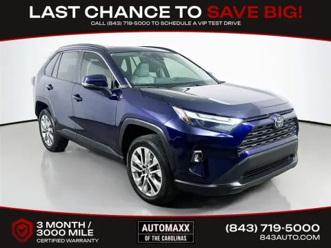 Blue 2023 Toyota RAV4 XLE Premium for sale in Summerville, SC